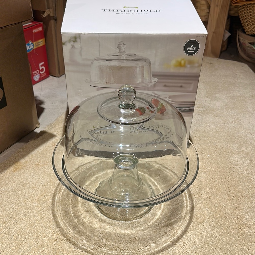 Large Cake Stand With Lid